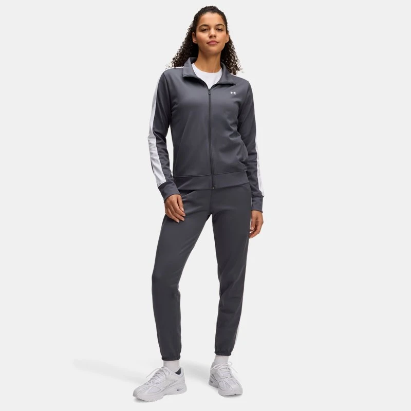 Tricot Womens Tracksuit Castlerock / White / White Gray