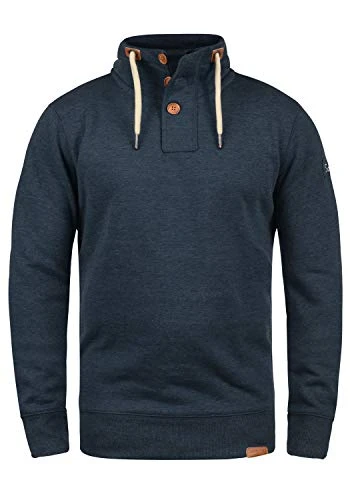 TripTroyer Men's Sweatshirt, Size:L, Colour:Insignia Blue Melange (8991)