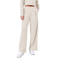 Trousers for Women UK Women's Wide Leg Work Trousers Solid Elastic Waist High Waist Casual Pants with Pocket Workout Yoga Office Work Trousers Straight Leg Yoga Pants Khaki Trousers for Women UK Women's Wide Leg Work Trousers Solid Elastic Waist High Waist Casual Pants with Pocket Workout Yoga Office Work Trousers Straight Leg Yoga Pants Khaki