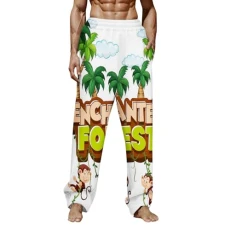 Trousers Men's White Sports Trousers Men's Camouflage Trousers Men's Trousers Stretch Fabric Work Men Spring Summer Independence Day Print Pyjama Trousers Long Trousers Casual Trousers Men's Cargo,