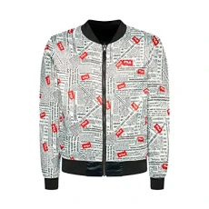 Troyes Reversible Bomber, Jacket, Black Beauty
