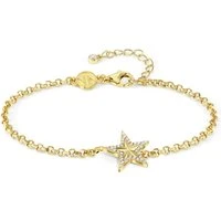 TrueJoy Gold Star Bracelet - 16cm