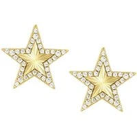 TrueJoy Gold Star Earrings