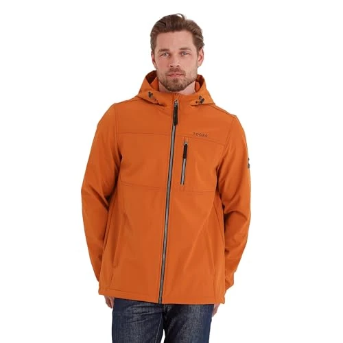 Truro Mens Softshell Jacket Made From Durable Ripstop Fabric & Microfleece Bonded To The Inside. Kee