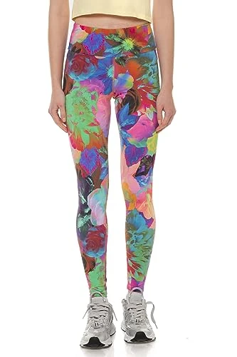 Tulipa Floral Print Sports Leggings 23SWKK0 Multicoloured