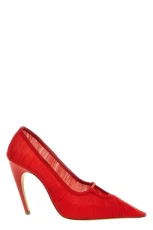 Tulle pumps Red Size