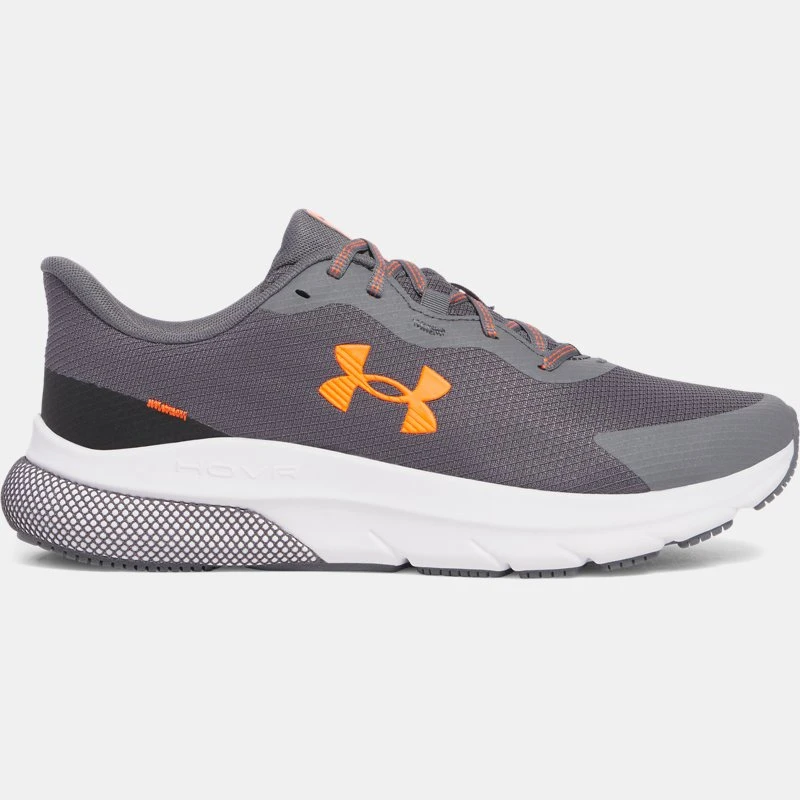 Turbulence RS Mens Running Shoes Castlerock / Black / Solar Orange Gray
