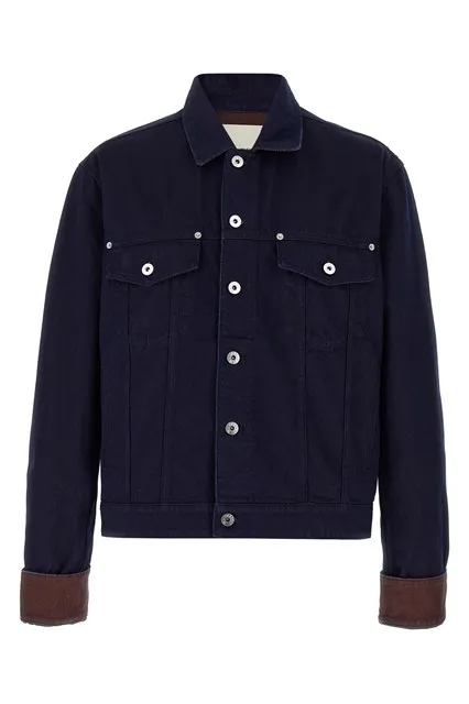 Turn Up Cuff jacket - Blue