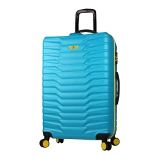 Turquoise Large Suitcase - Blue