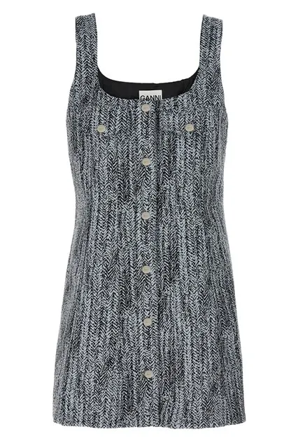 Tweed dress - Multicolor