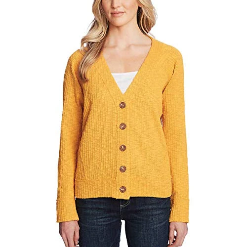 Two by  Women's Long Sleeve Button Up Cardigan - - Medium