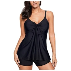 Two Piece Bandeau Tankini Swimsuits for Women Loose Fit Bathing Suits Blouson Swim Tank Top with Shorts Womens Bandeau Blouso Women's Aceana Tankini Ii Two Piece Bandeau Tankini Swimsuits for Women Loose Fit Bathing Suits Blouson Swim Tank Top with Shorts Womens Bandeau Blouso Women's Aceana Tankini Ii