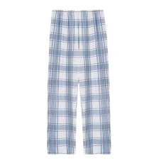Two-piece women's short trousers, spring/summer checked pyjama bottoms, women's trousers, loose and comfortable, large outerwear, four seasons, home furnishings, women's cartoon house trousers, army Two-piece women's short trousers, spring/summer checked pyjama bottoms, women's trousers, loose and comfortable, large outerwear, four seasons, home furnishings, women's cartoon house trousers, army