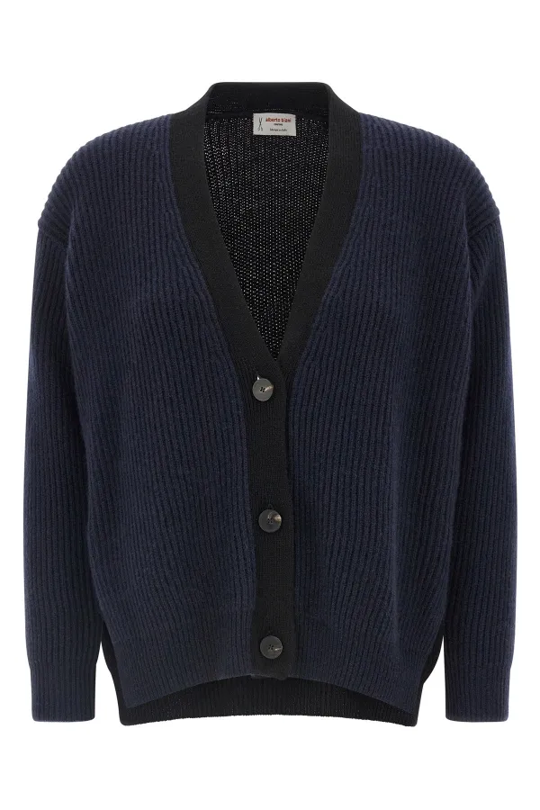 Two-Tone Cardigan - M