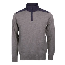 Typhoon Shoulder Detail Half Zip Jumper
