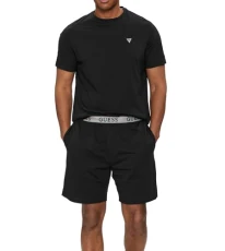 U4GX01 KBZG0 JBLK Pyjamas, Black/White, S U4GX01 KBZG0 JBLK Pyjamas, Black/White, S