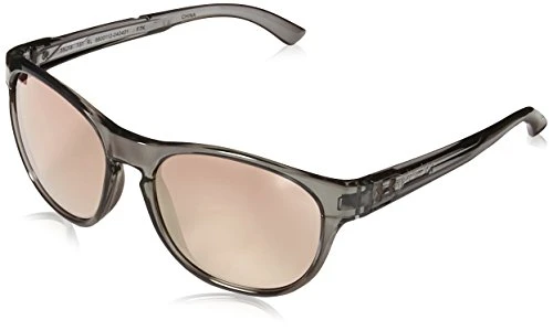 UA Glimpse RL Round Sunglasses, UA Glimpse RL Gloss Crystal Smoke/Gray Multiflection Lens, M/L