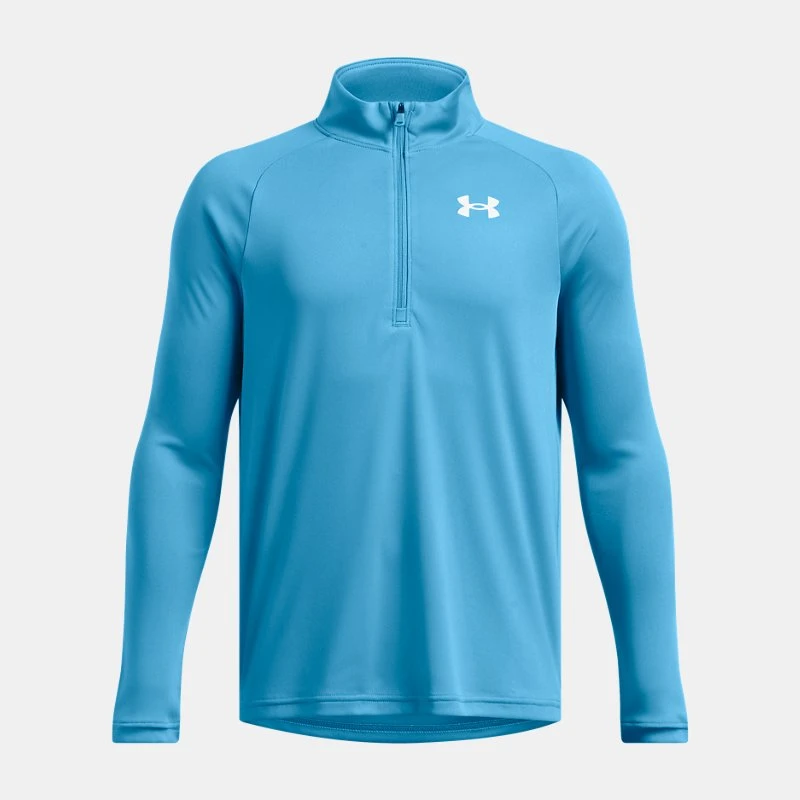 UA Tech? Boys ? Zip Ether Blue / White YLG (59 in)