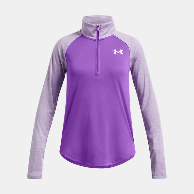UA Tech? Graphic Girls ? Zip Lavish / White YSM ( 54 in) - Purple
