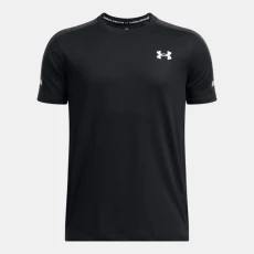 UA Tech? Utility Boys Short Sleeve Black / Black / White YXS ( in)