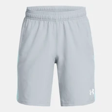 UA Tech? Utility Woven Boys Shorts Harbor Blue / Stream / Reflective YMD ( 59 in)