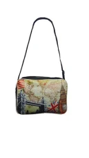 UK London Souvenir Scarves Wraps Shawls Womens Unisex Street Party Queens 90th Birthday Celebrations (Bag3) Black 2