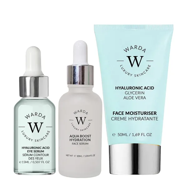 Ultimate Hydration Pack (Skin Hydration Boost Hyaluronic Acid Moisturiser 50Ml + Skin Hydration Boost Hyaluronic Acid Eye Serum 15Ml + Aqua Boost Hydr - Multi