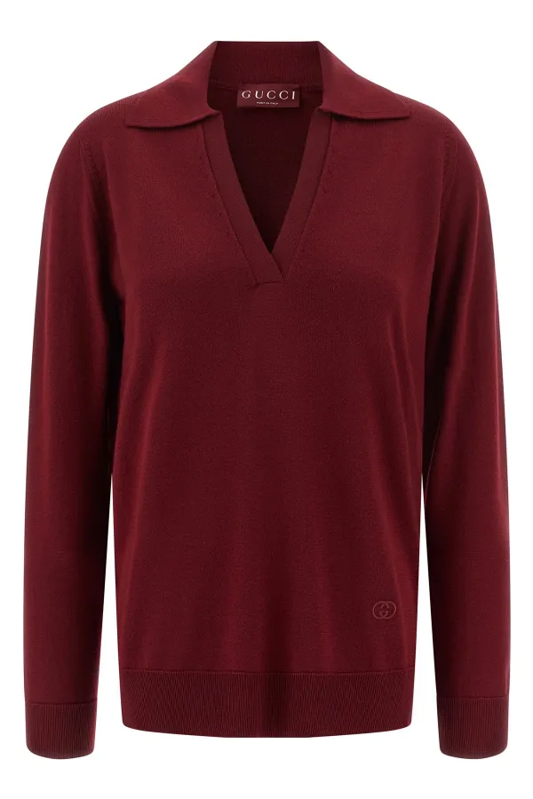 Ultrafine Wool Polo Shirt