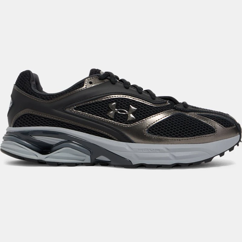 Under Armour Apparition Unisex Shoes Black / Metallic Black / Metallic Black 95
