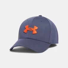 Under Armour Blitzing Mens Cap Downpour Gray / Fire /