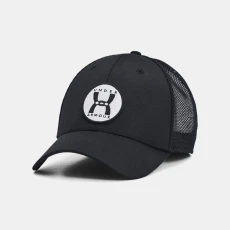 Under Armour Blitzing Trucker Mens Hat Black / Black / White OSFM