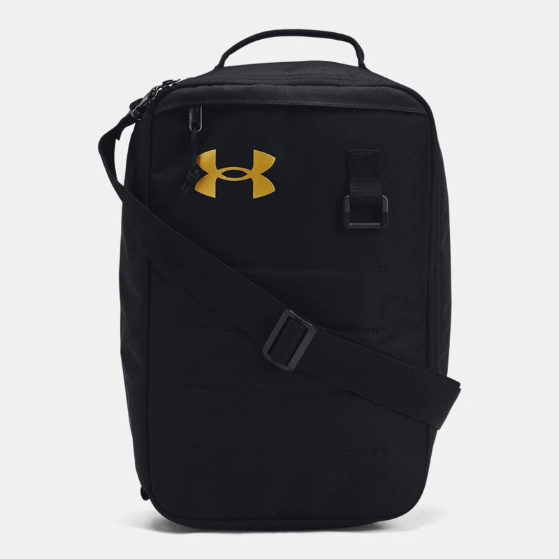 Under Armour Contain Shoe Bag Black / Metallic Gold OSFM