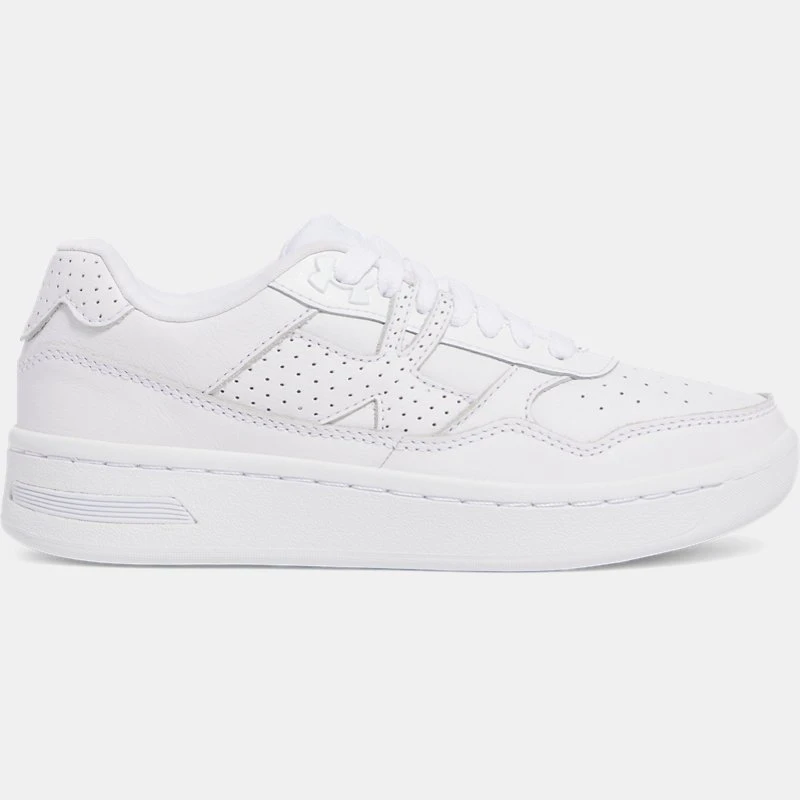 Under Armour Court 96 Womens Shoes White / White / White