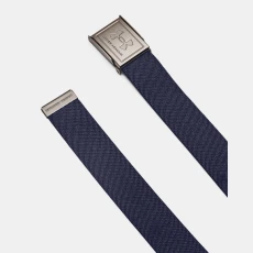 Under Armour Drive Stretch Webbing Boys Belt Midnight Navy / Khaki Base / Castlerock OSFM
