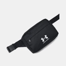 Under Armour Essential Lite Waist Bag Crossbody Black / White OSFM