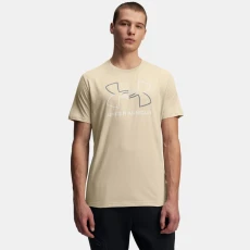 Under Armour Foundation Mens Short Sleeve Khaki Base / Titan Gray / Titan Gray