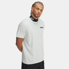 Under Armour Heavyweight Armour Label Mens Short Sleeve Hydro Green / Black