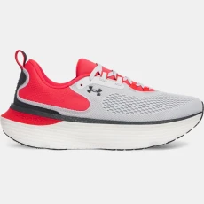 Under Armour Infinite Elite Mens Running Shoes Halo Gray / Racer Red / Anthracite 85 Under Armour Infinite Elite Mens Running Shoes Halo Gray / Racer Red / Anthracite 85