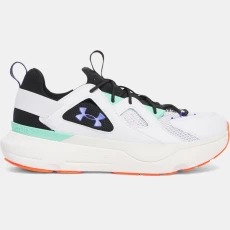 Under Armour Infinite MVMNT SE Unisex Sportstyle Shoes White / White Quartz / Virtual Violet 75