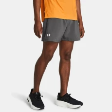 Under Armour Launch Mens " Shorts Castlerock / Castlerock / Reflective