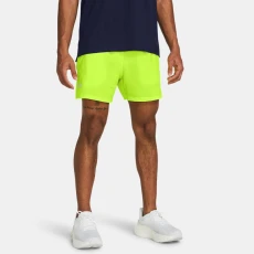 Under Armour Launch Mens " Shorts High Vis Yellow / High Vis Yellow / Reflective