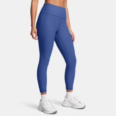 Under Armour Meridian Rib Womens Ankle Leggings Tech Blue / Tech Blue
