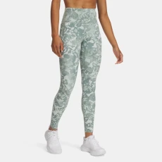 Under Armour Motion Printed Womens Leggings Silica Green / Hydro Green / White