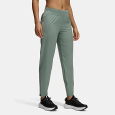 Under Armour OutRun The Storm Womens Pants Silica Green / Reflective