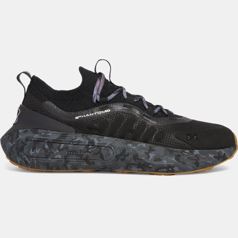 Under Armour Phantom Camo Unisex Shoes Black / Steel / Ultimate Black 115