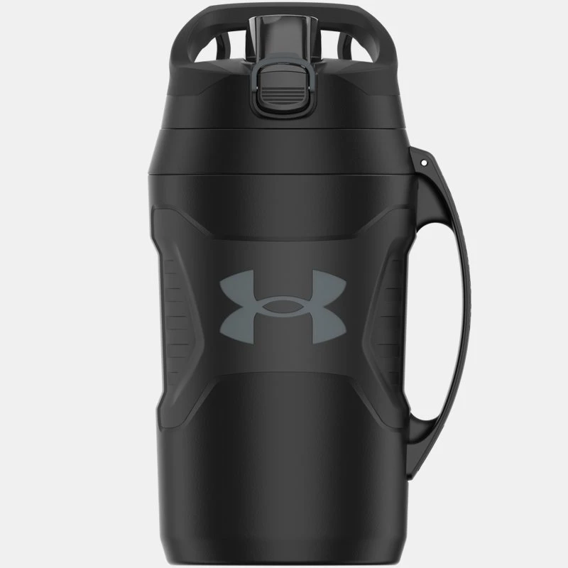 Under Armour Playmaker 64 oz Jug Water Bottle Black / Black / Pitch Gray