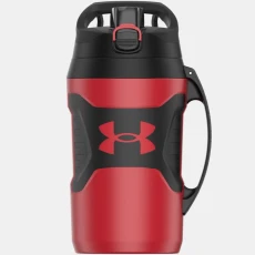 Under Armour Playmaker 64 oz Jug Water Bottle Red / Black / Red