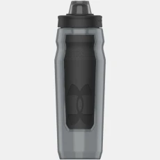 Under Armour Playmaker Squeeze oz Water Bottle Pitch Gray / Black / Black