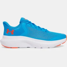 Under Armour Rogue Boys Running Shoes Electric Blue / Ares Red / Ares Red *