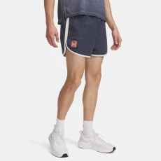 Under Armour Run 96 Mens Shorts Downpour Gray / White Quartz